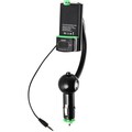 Multi-functional Phone Player Charger LED Stereo FM 5V 2.1A Car Holder Support AUX Input