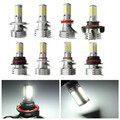 IP65 4500LM 9005 9006 Bulbs H4 H7 H8 H9 H11 COB LED Headlight Pair