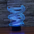 Bulb Spiral Illusion 100 Lamp 3d Night Lamp