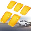 Lamp Lens Amber Running Light Top Marker Cab Roof 5pcs Chevy Gmc