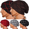 Cap Hat Slouchy Winter Riding Lattice Ski Knit Warm Beanie Unisex