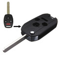 Panic Remote Key Case Shell Fob Folding Honda 3 Button