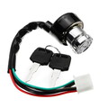 Motorcycle Atv Wires Starter With Keys Dirt Bike Gears UTV Ignition Switch Go Kart