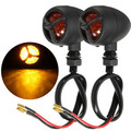 Blinker Indicator 12V Motorcycle LED Turn Signals Harley Propeller Style Yellow Blinker