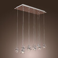 Modern/contemporary Feature For Crystal Metal Max 20w Dining Room Chrome Pendant Light