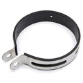 Clamp Silencer Strap Motorcycle Exhaust Muffler Mount Bracket Hanger