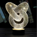 Decoration Table Lamp Assorted Color Ribbon Gift Usb