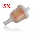 Scooter Go kart Roketa Gas Fuel Filter 5X Dirt Bike ATV Moped SUNL