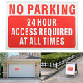 Warning Decal Sticker Waterproof Parking Vinyl Pattern Sign