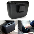 Auto Car Garbage Vehicle Container Trash Black Mini Storage Box