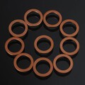 Copper Hose Standard Braided Clutch Brake Motorcycle 10pcs M10 Washers