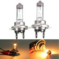 2pcs Motorcycle Xenon HID Yellow Car 12V 55W Halogen Headlight H7