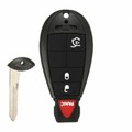 4Button Jeep Uncut Keyless Entry Remote Fob transmitter Replacement Key