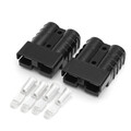 2Pcs Battery Style 50A Terminals Charger Plug Connector