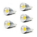 E27 7w 5pcs Warm Cool White Light Led Zdm Spot Lights