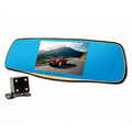170 Degree Car DVR Wide Angle Lens 5 Inch Camcorder Recorder Rear View Car