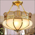 New Classic Copper Aisle Porch Ceiling Lamp