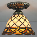 Lamp Stained Led European Rural Dome Creative Light