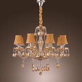 Hotel Pendant Lamp European Villa Candle Lamp Lamp Crystal