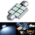 Door Light LED Canbus Error Free Car White 36MM 5050 6SMD Festoon Dome Reading