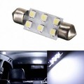 White 6SMD Roof Bulb Festoon Dome Map Interior LED Light Lamp 39MM