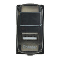 2.1A USB Port Dashboard Voltmeter Phone Charger Mitsubishi 5V