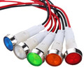 12V 10mm Lamp LED Indicator Pilot Dashboard Panel Warning Light Dash