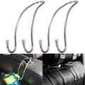 Stainless Steel Purse 2Pcs Hanger Seat Headrest Boat Universal For Car Truck Hook Holder Bag