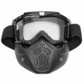 Mask Windproof Colors Shield Goggles Face Detachable Motorcycle Helmet