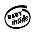 Car Stickers Auto Truck Vehicle Baby Outdoor Reflective Inside Motorcycle