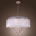 Dining Room Pendant Light Living Room Drum Max 20w Feature For Crystal Metal Electroplated Bedroom Modern/contemporary