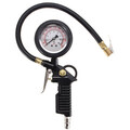 PSI Style Air Chuck Pneumatic Tire Pressure Dial Inflator Gauge Hose Flexible