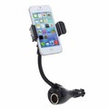 Port Phone Charger Car With Dual USB Cigarette Lighter Stand
