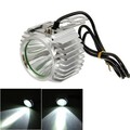 Motorcycle LED Headlight Headlamp Bulb Universal Silver 10W Waterproof