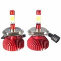 Car LED Headlight 6000K White H11 9005 9006 44W H1 H4 H7 H8 Pair 4000LM