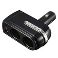 DC 12V 24V Socket Adapter Splitter USB Port Car Cigarette Lighter Charger