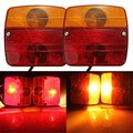 12V Brake Towing Light Side Indicator Trailer Caravan Number Plate