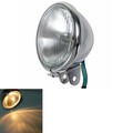Touring Headlight For Harley Front Bikes Motorcycle Chrome Chopper