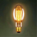 Straight Antique Silk 40w Light Bulbs Decorative E27