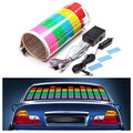 Light Colorful Sound Activated Flash Music LED Sheet Rhythm 25cm Car Sticker