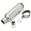 Pipe Street Bike Motorcycle Dirt Silencer Stainless Muffler Exhaust 38-51mm