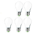 E26/e27 Led Globe Bulbs Ac 220-240 V 5 Pcs Smd 12w Cool White G60
