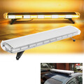 Car Truck Vehicle Bar LED Emergency White Flash Warning Light Yellow Strobe Light