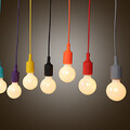 Creative E27 Silicone 1m 100 Chandelier Line Led