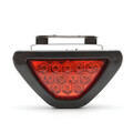 Motorcycle Flash Strobe Taillight Fog DRL Rear Tail Brake Stop Light Red 12 LED