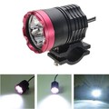 Black Blue Waterproof 3000LM Headlamp Gold 30W Universal Red Motorcycle LED Headlight 12-24V