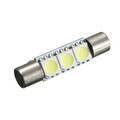 Replacement Mirror 3SMD Bulb For Car White Light Vanity Festoon led