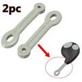 Cobra Button Remote Key Fob Case Alarm Ring Strap 2Pcs Rubber Loop