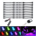 10 pcs Motorcycle Colors Strips Million Flexible LED Neon Kit Lighting