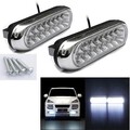 LED Light Lamp Fog 2W 12V Car Daytime Running White